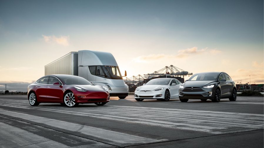 Tesla Model S, 3, X And Semi wallpaper